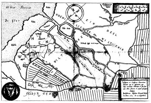 Plan von Glckstadt 1601